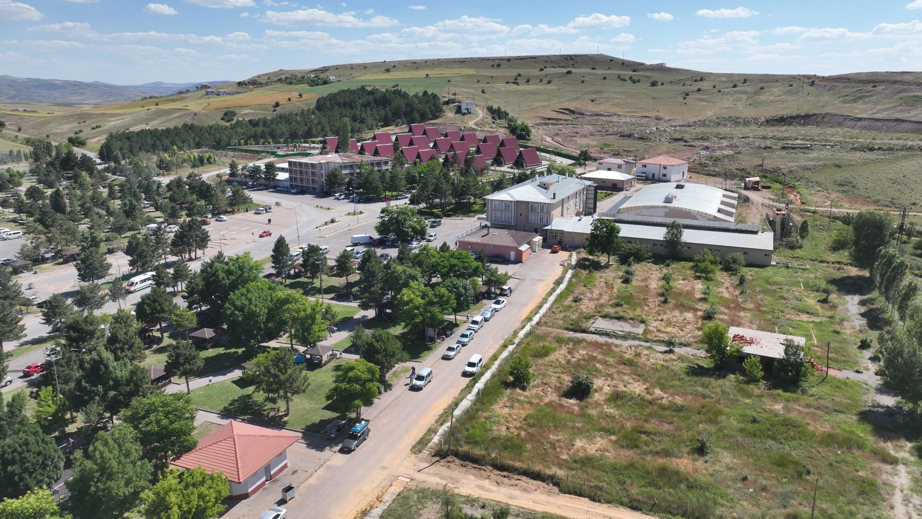 Scenic aerial shot showcasing rural architecture and landscape in Sivas, Turkey. — Make Wise Decisions When Selecting an Onli